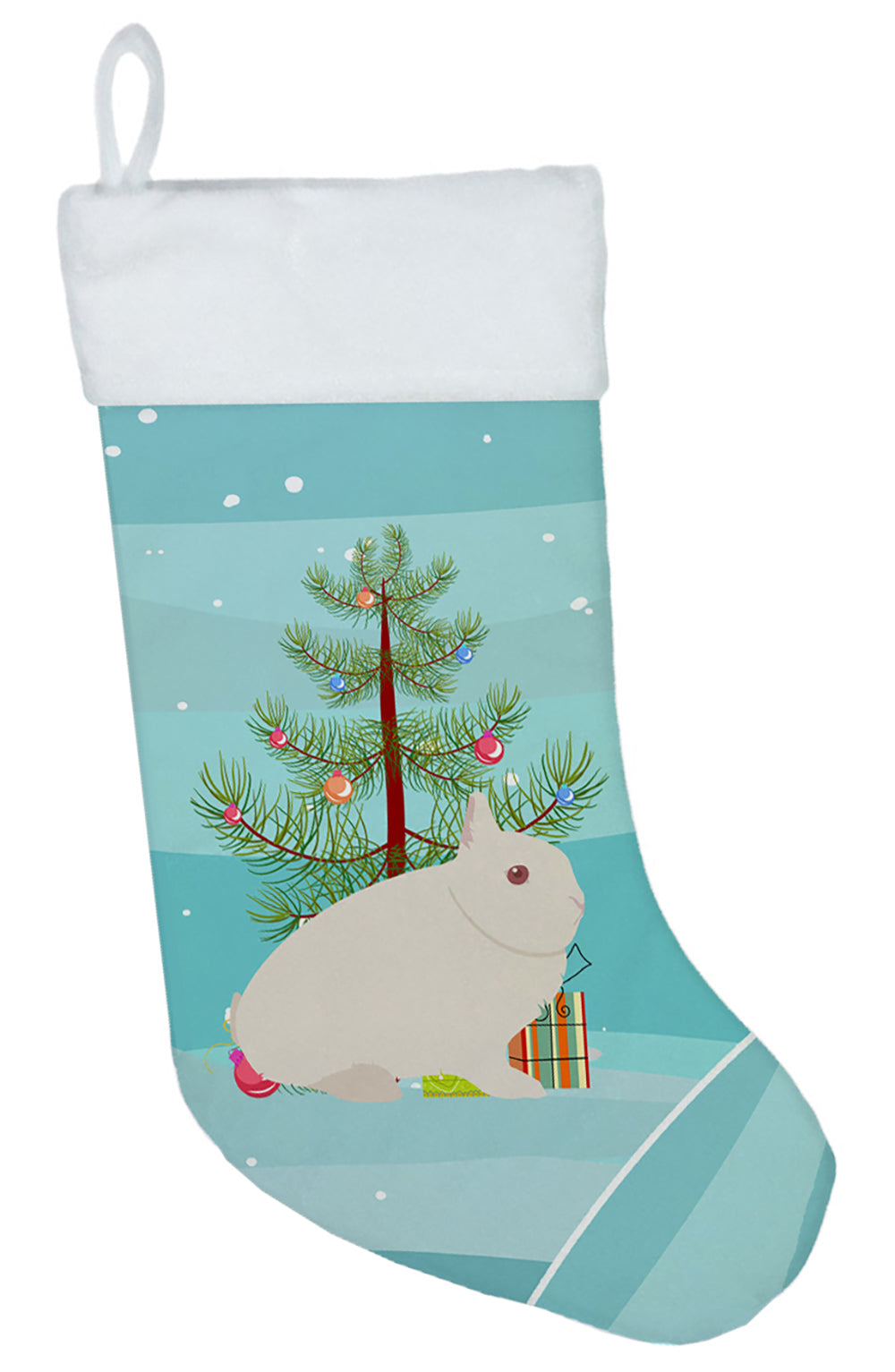 Hermelin Rabbit Christmas Christmas Stocking BB9331CS  the-store.com.