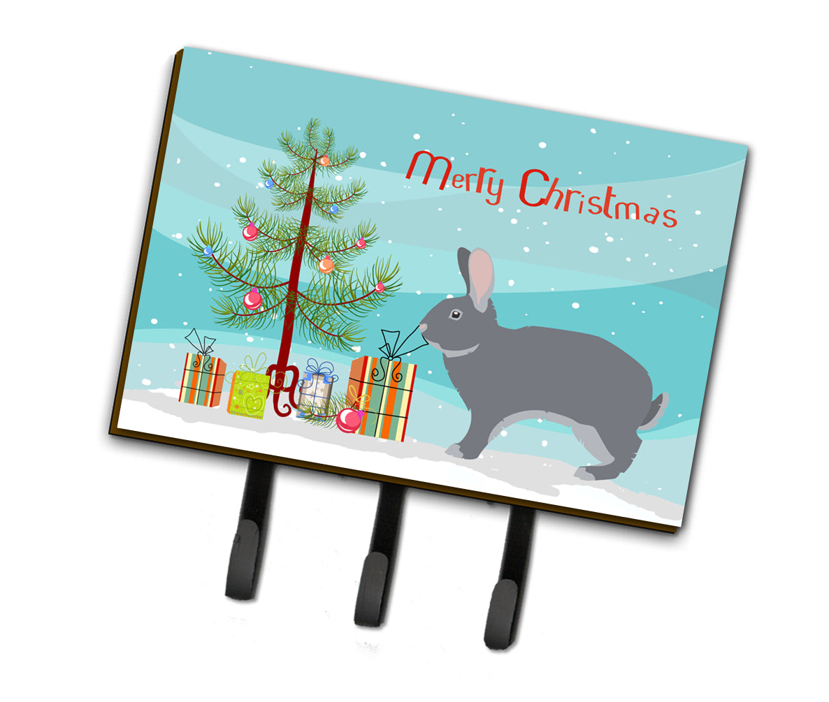 Giant Chinchilla Rabbit Christmas Leash or Key Holder BB9333TH68  the-store.com.