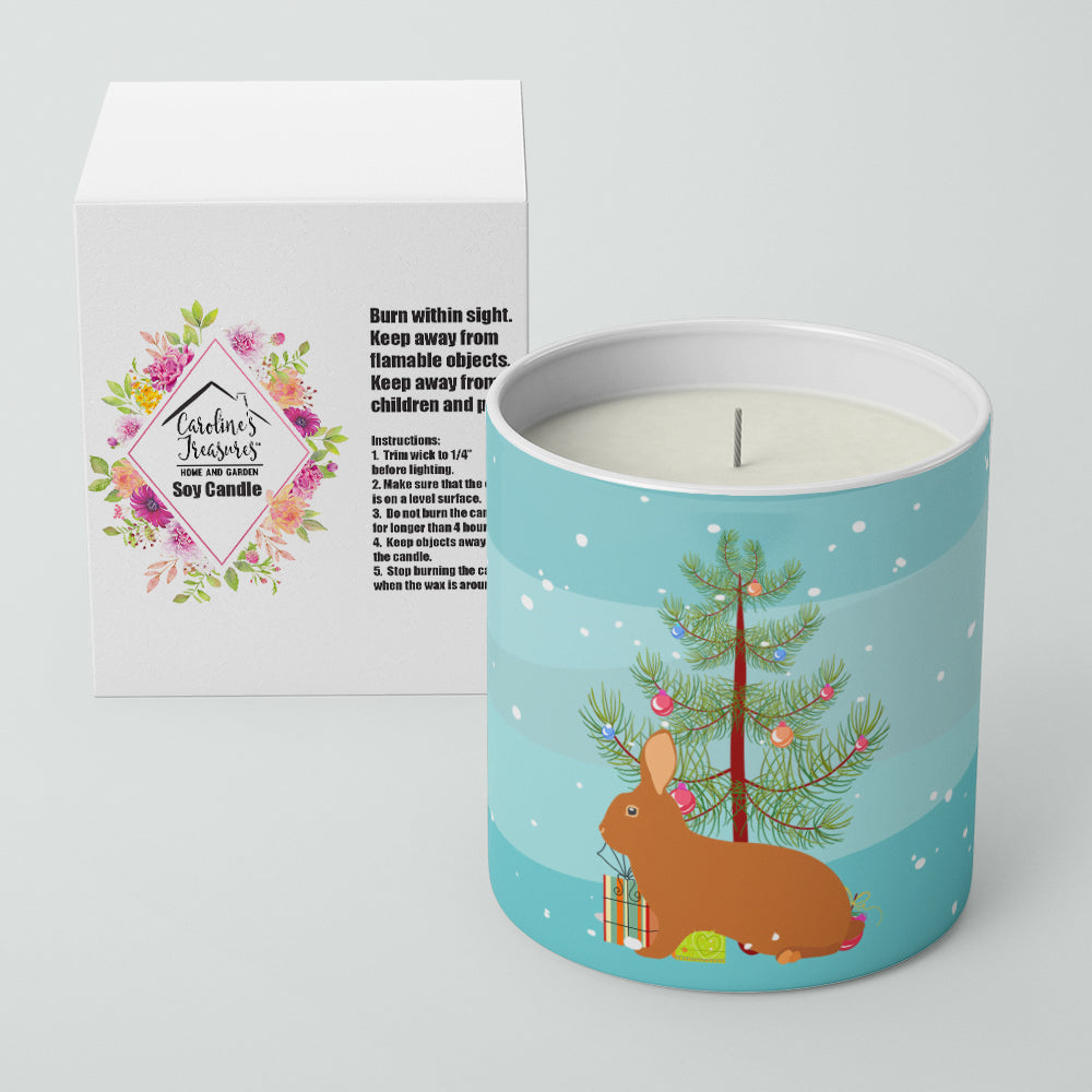 Rex Rabbit Christmas 10 oz Decorative Soy Candle - the-store.com