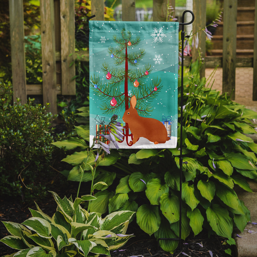 Rex Rabbit Christmas Flag Garden Size BB9336GF  the-store.com.