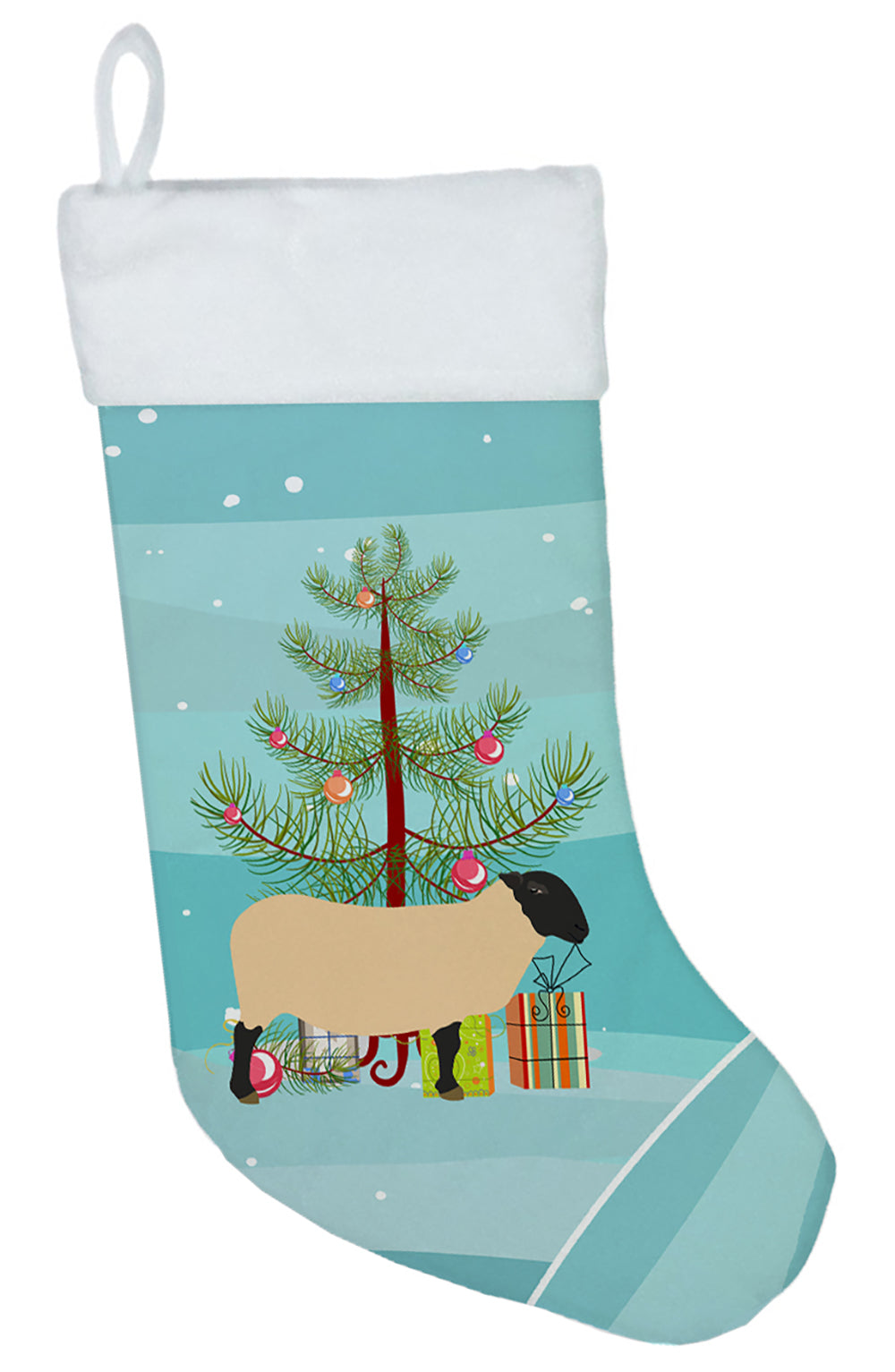 Suffolk Sheep Christmas Christmas Stocking BB9339CS  the-store.com.