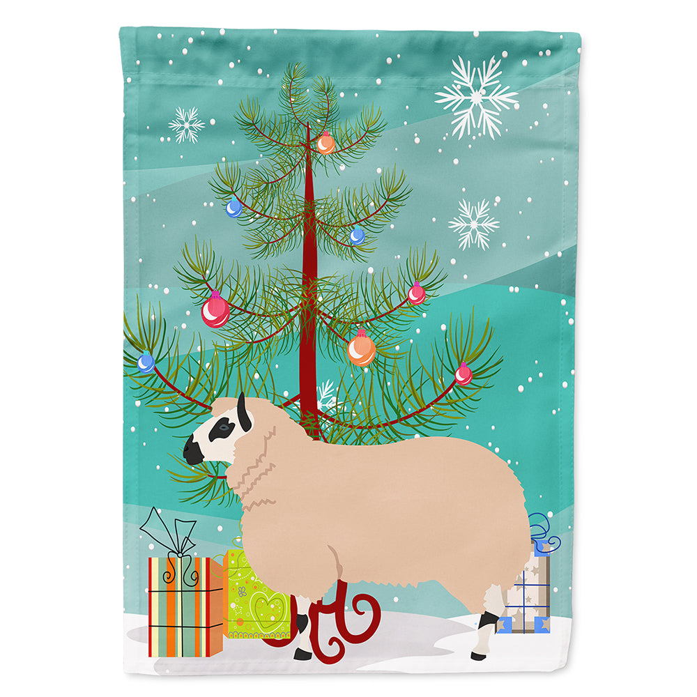 Kerry Hill Sheep Christmas Flag Canvas House Size BB9346CHF  the-store.com.