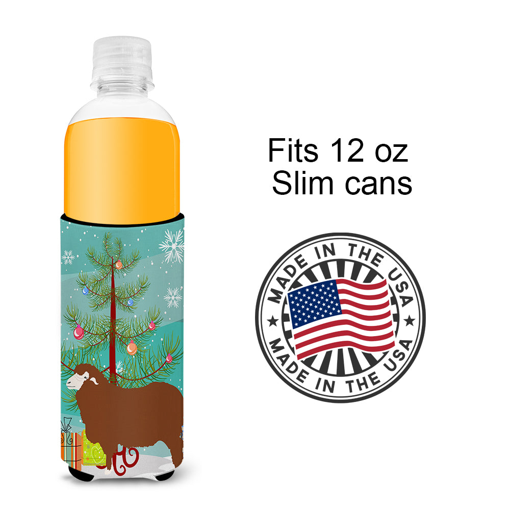 Merino Sheep Christmas  Ultra Hugger for slim cans BB9348MUK  the-store.com.