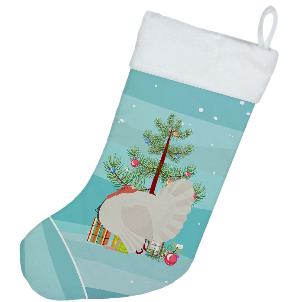 White Holland Turkey Christmas Christmas Stocking BB9350CS  the-store.com.