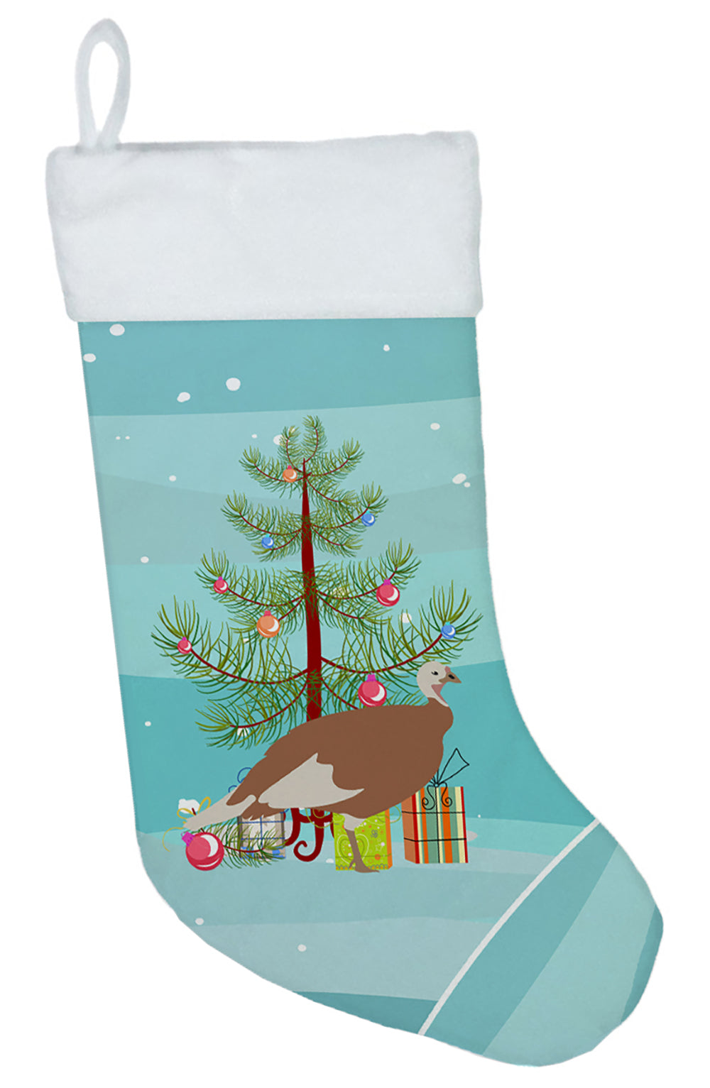 Jersey Buff Turkey Hen Christmas Christmas Stocking BB9351CS  the-store.com.