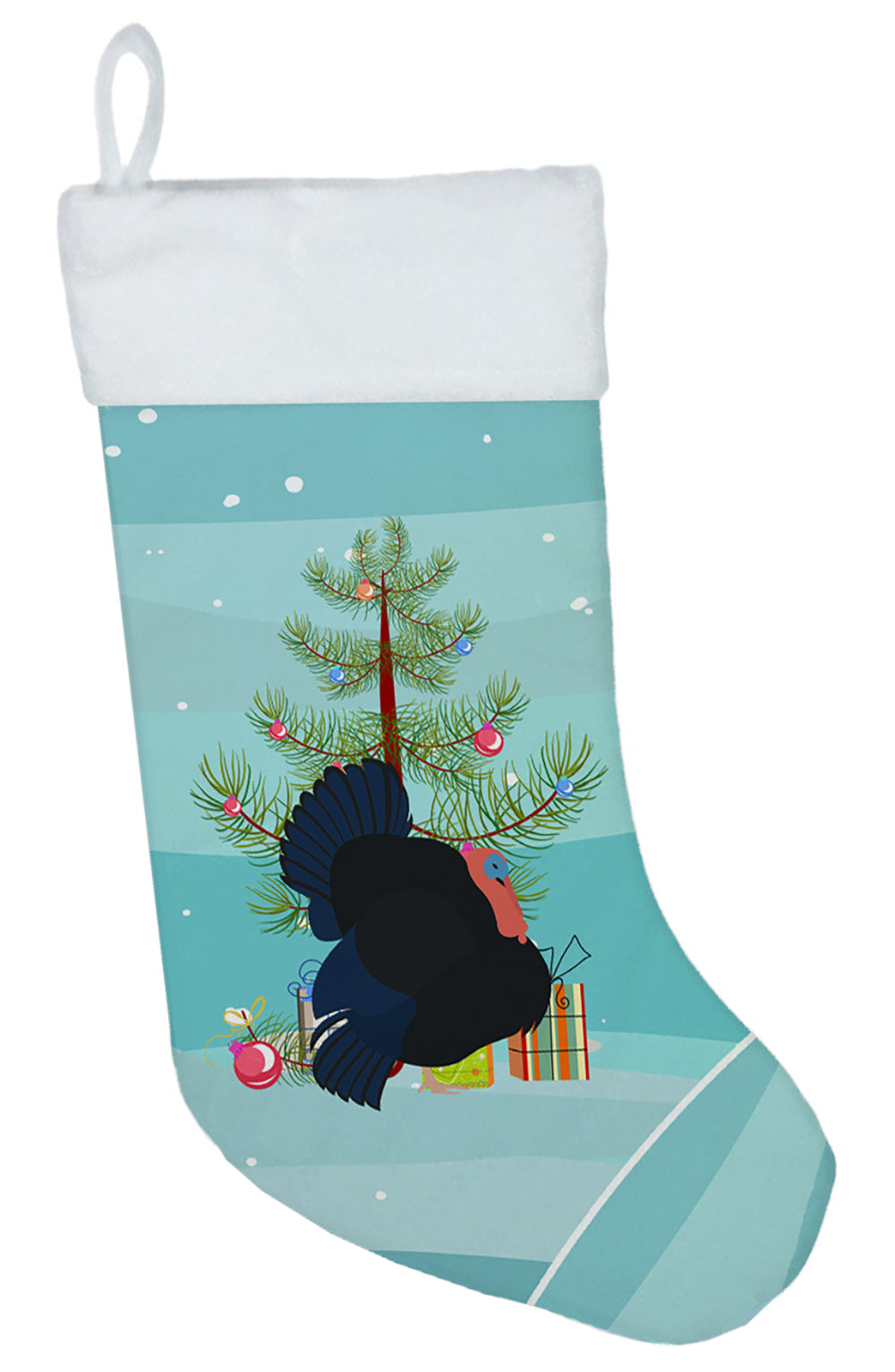 Norfolk Black Turkey Christmas Christmas Stocking BB9352CS  the-store.com.