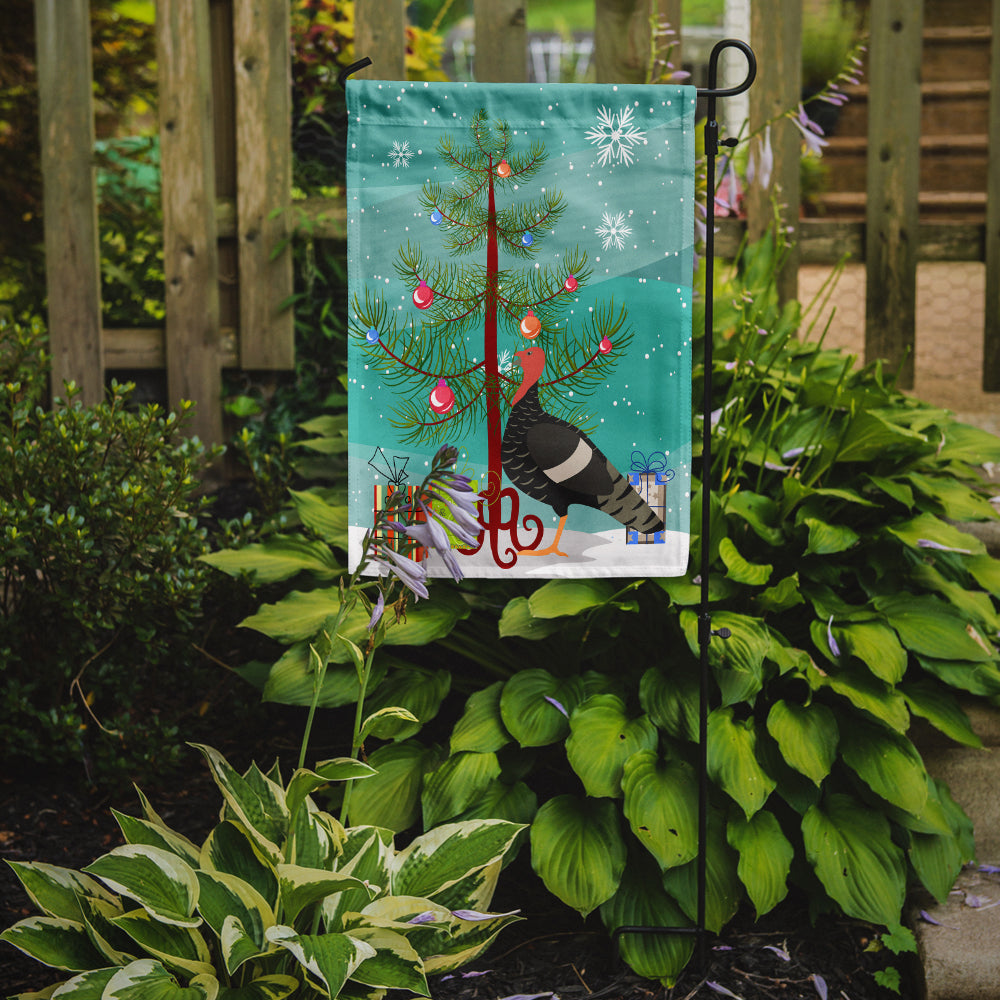 Marragansett Turkey Christmas Flag Garden Size BB9354GF  the-store.com.