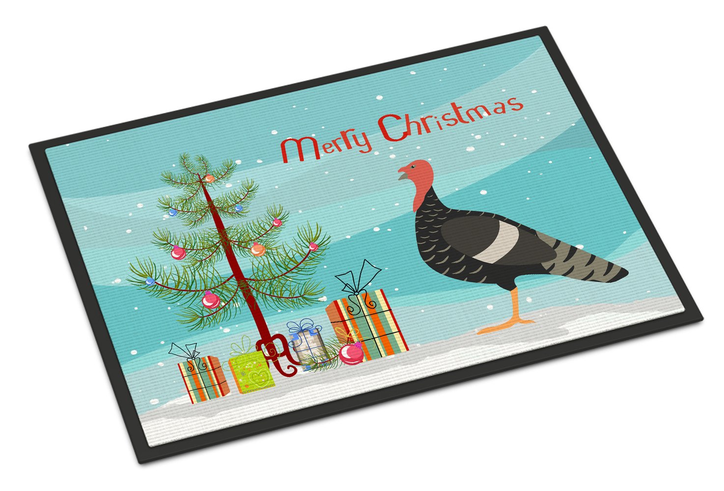 Marragansett Turkey Christmas Indoor or Outdoor Mat 24x36 BB9354JMAT by Caroline's Treasures