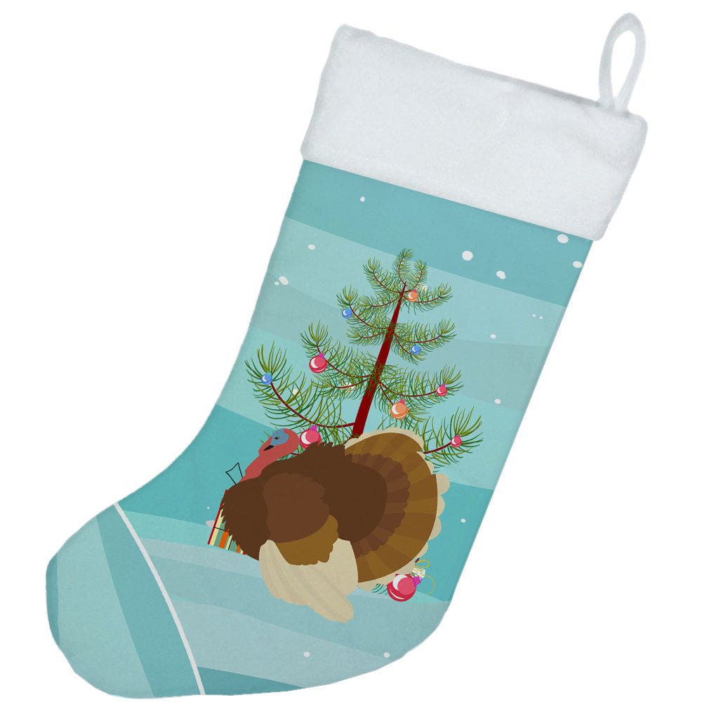 French Turkey Dindon Christmas Christmas Stocking BB9357CS  the-store.com.