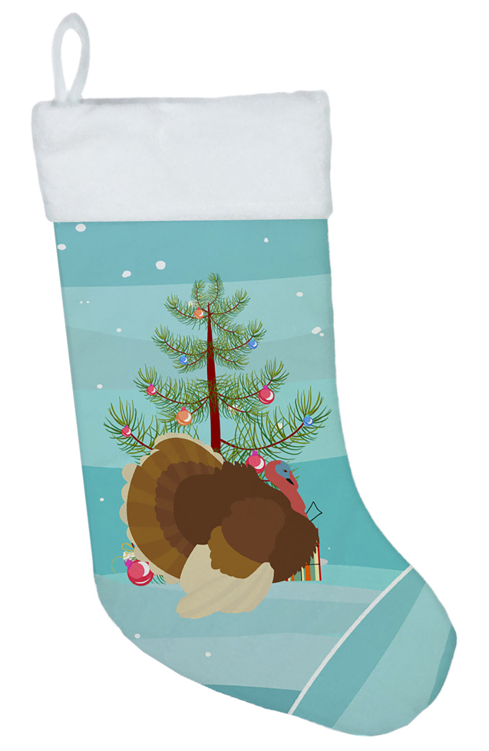 French Turkey Dindon Christmas Christmas Stocking BB9357CS  the-store.com.