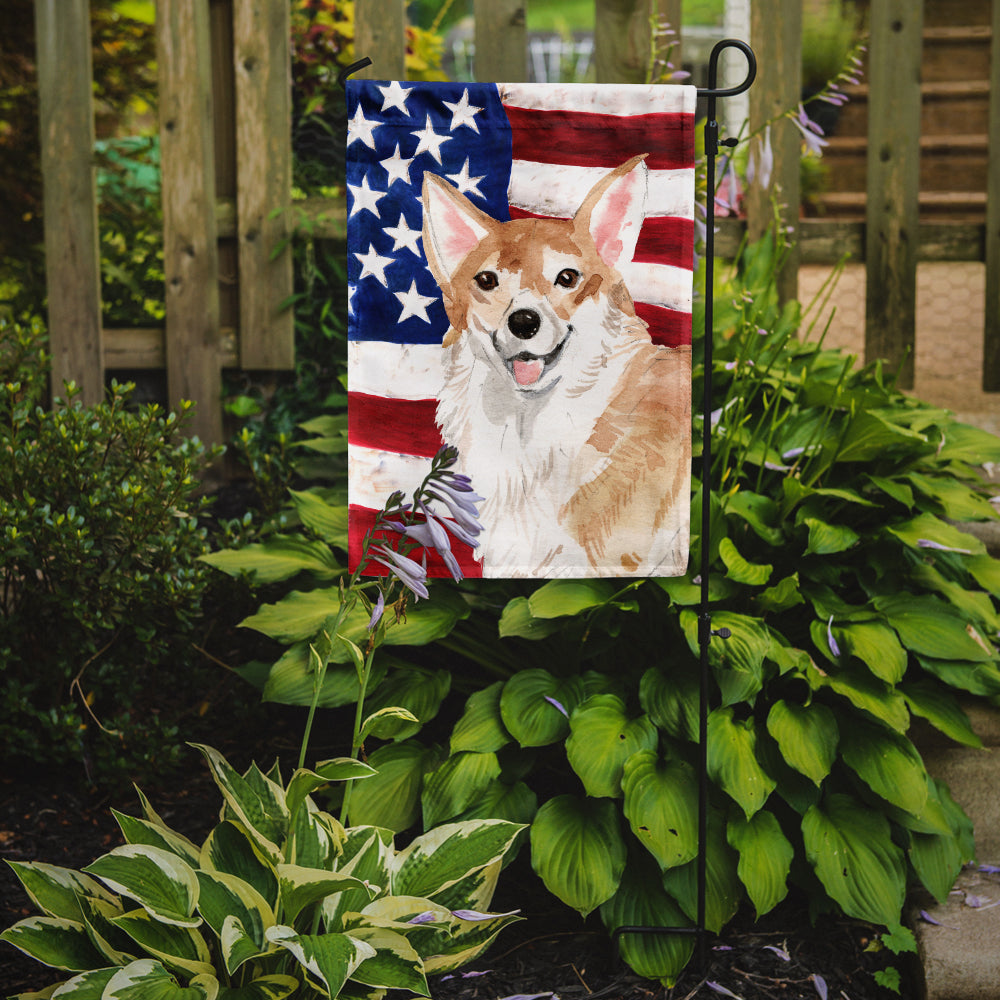 Corgi Patriotic Flag Garden Size BB9379GF  the-store.com.