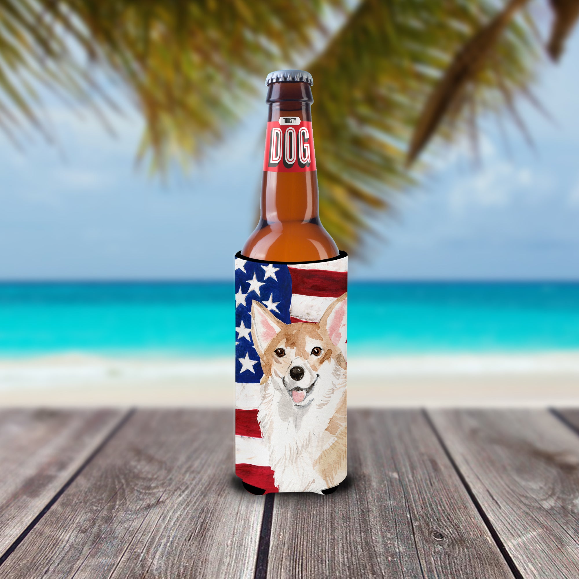 Corgi Patriotic  Ultra Hugger for slim cans BB9379MUK  the-store.com.