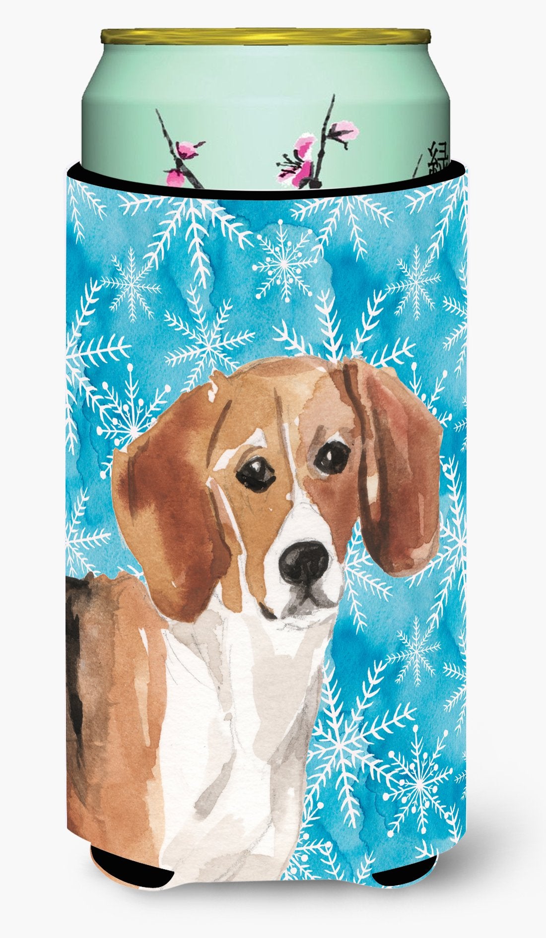 Beagle Winter Tall Boy Beverage Insulator Hugger BB9439TBC by Caroline&#39;s Treasures