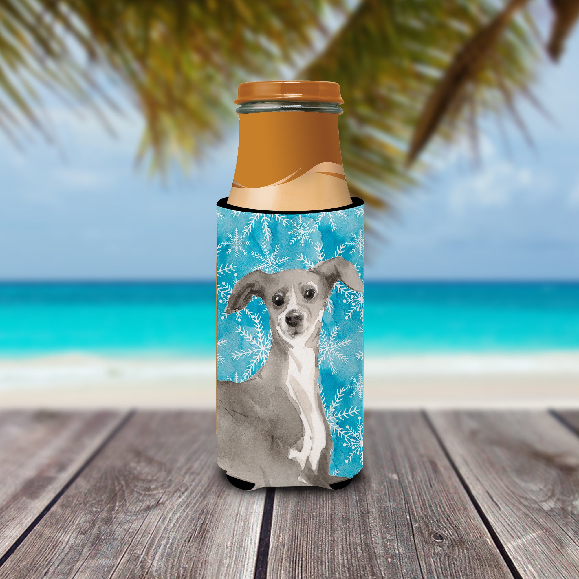 Italian Greyhound Winter  Ultra Hugger for slim cans BB9457MUK  the-store.com.