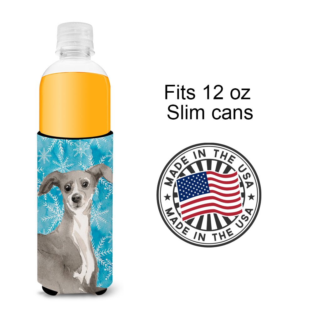 Italian Greyhound Winter  Ultra Hugger for slim cans BB9457MUK  the-store.com.