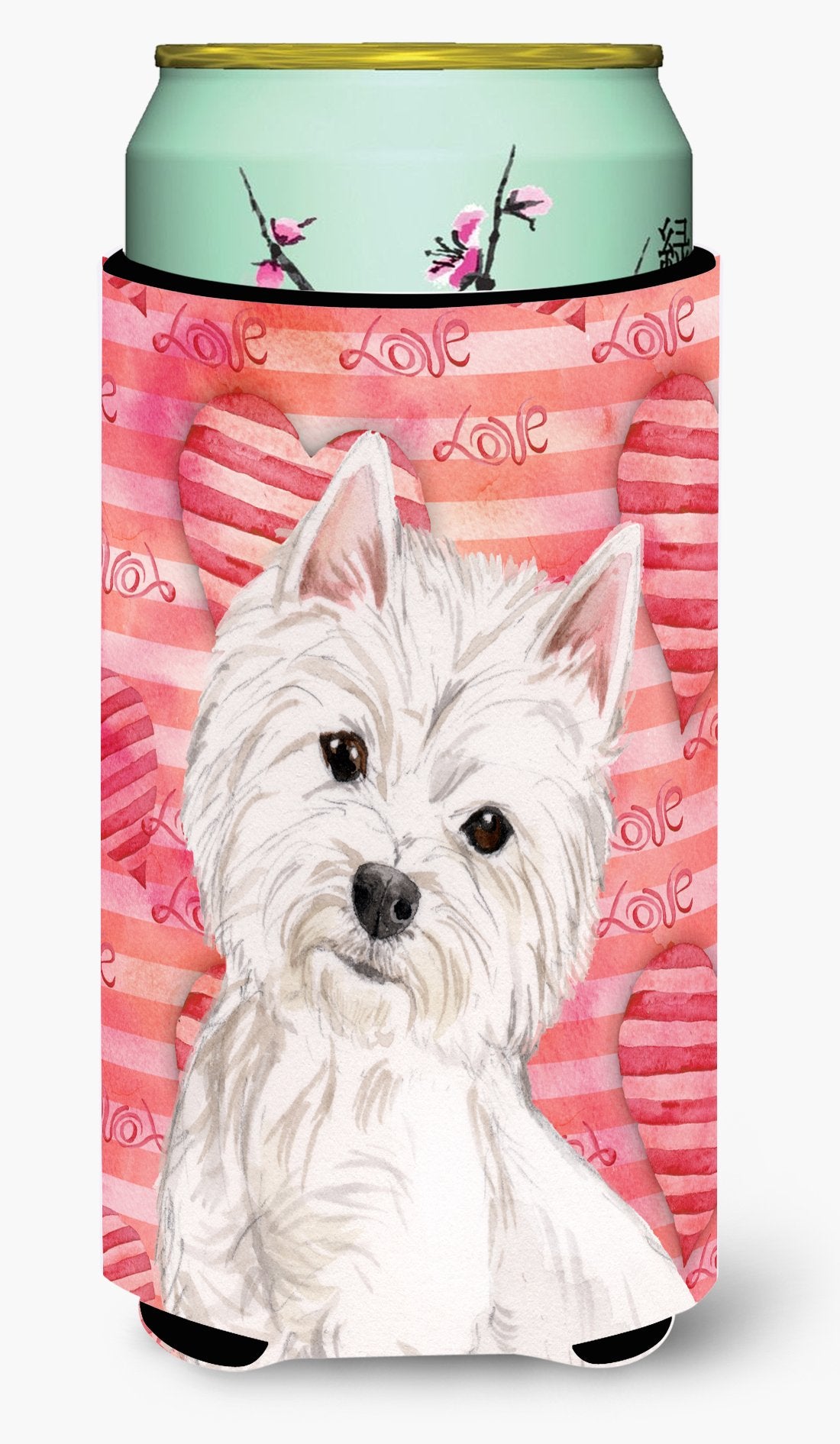 Westie Love Tall Boy Beverage Insulator Hugger BB9464TBC by Caroline&#39;s Treasures