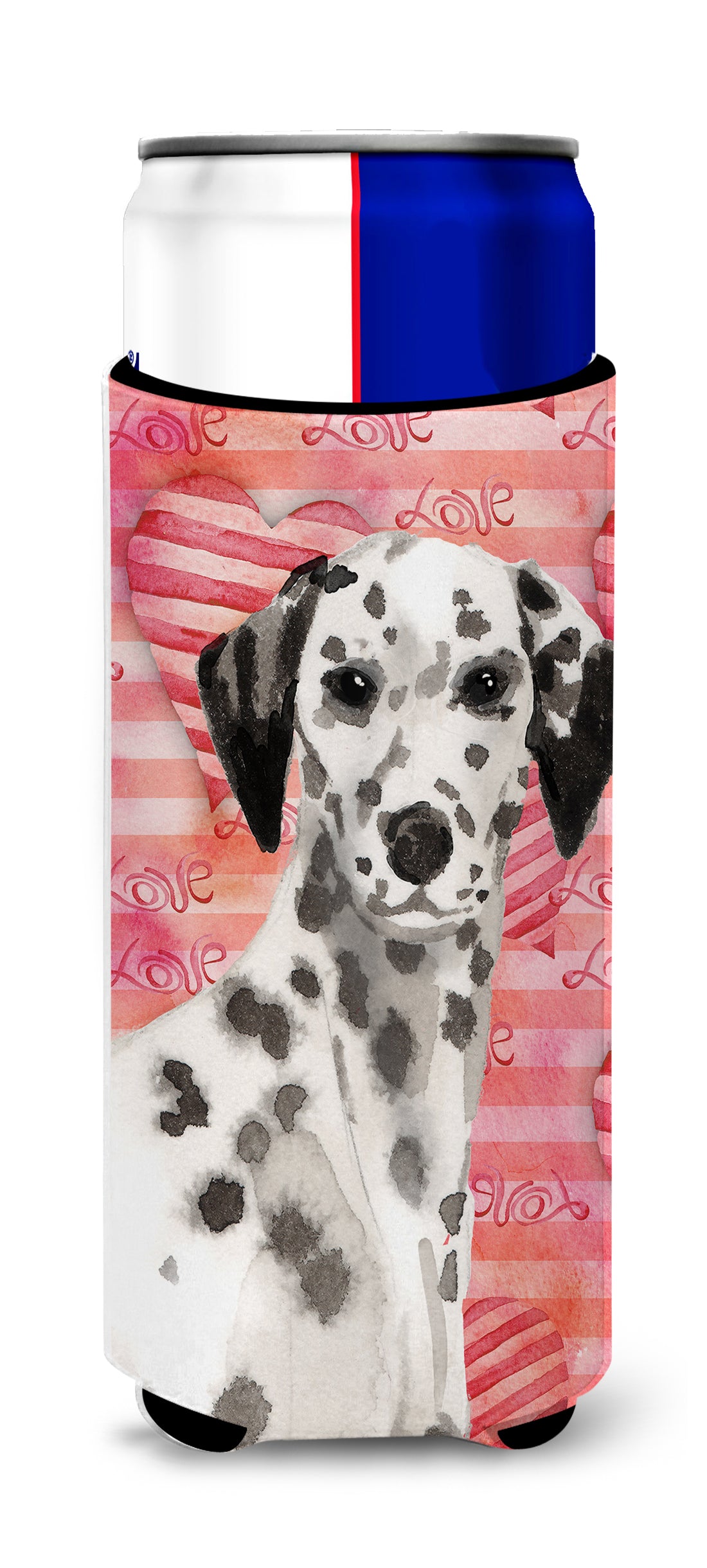 Dalmatian Love  Ultra Hugger for slim cans BB9485MUK  the-store.com.