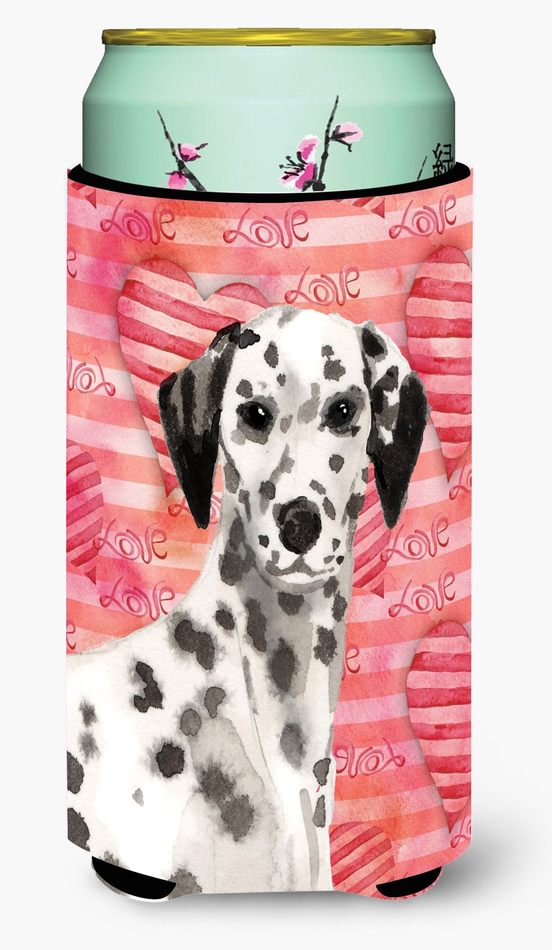 Dalmatian Love Tall Boy Beverage Insulator Hugger BB9485TBC by Caroline's Treasures