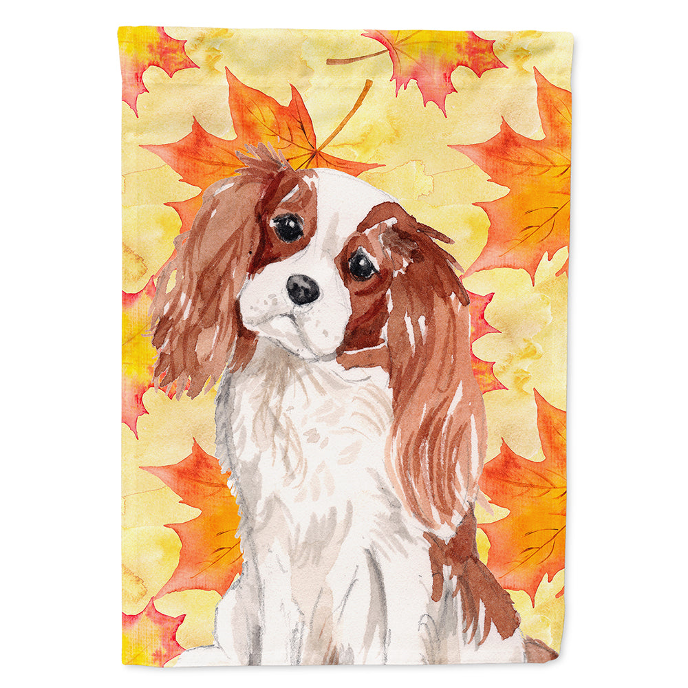 Blenheim Cavalier Spaniel Fall Flag Canvas House Size BB9498CHF  the-store.com.