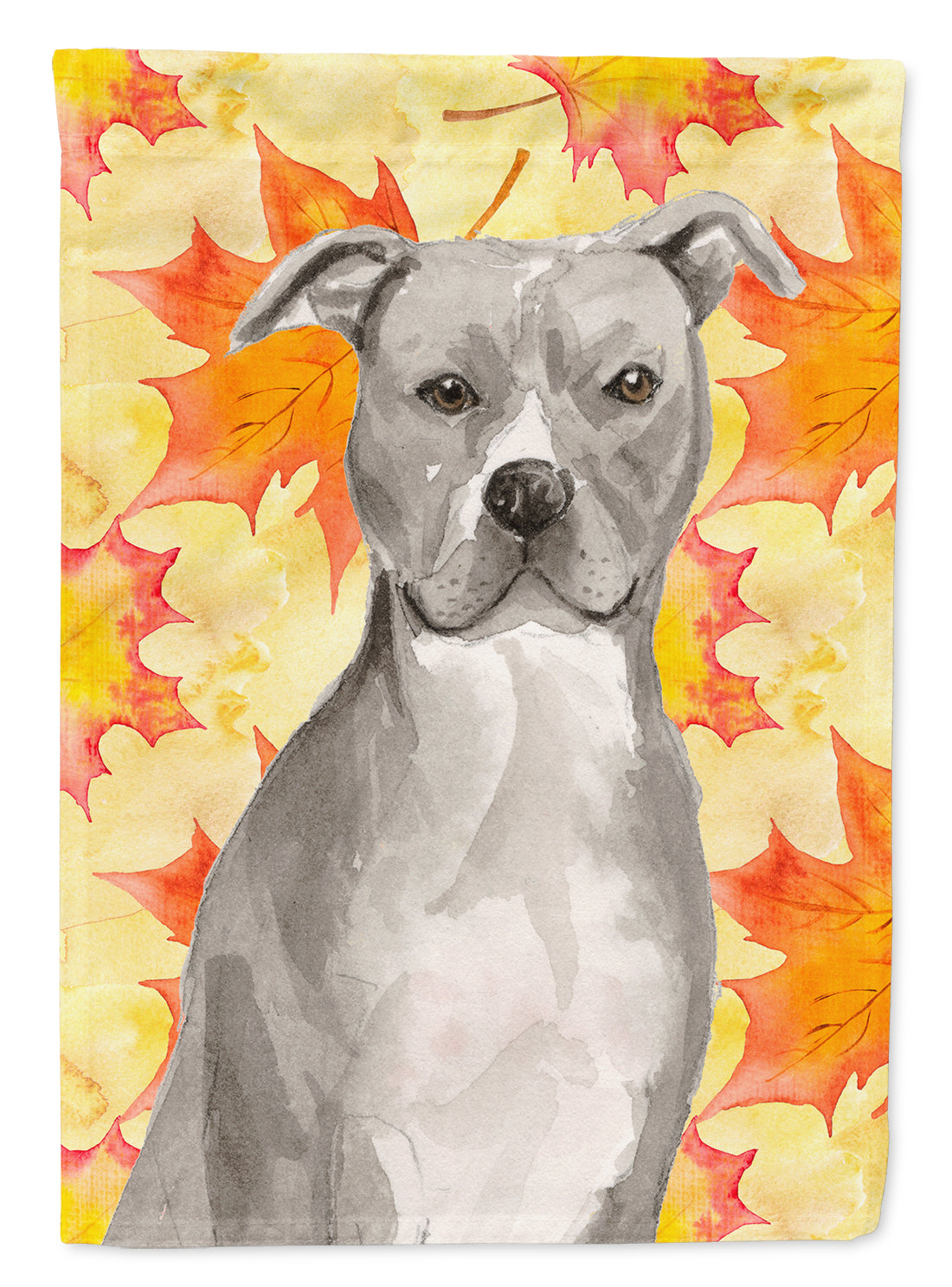 Staffordshire Bull Terrier Fall Flag Garden Size BB9500GF  the-store.com.