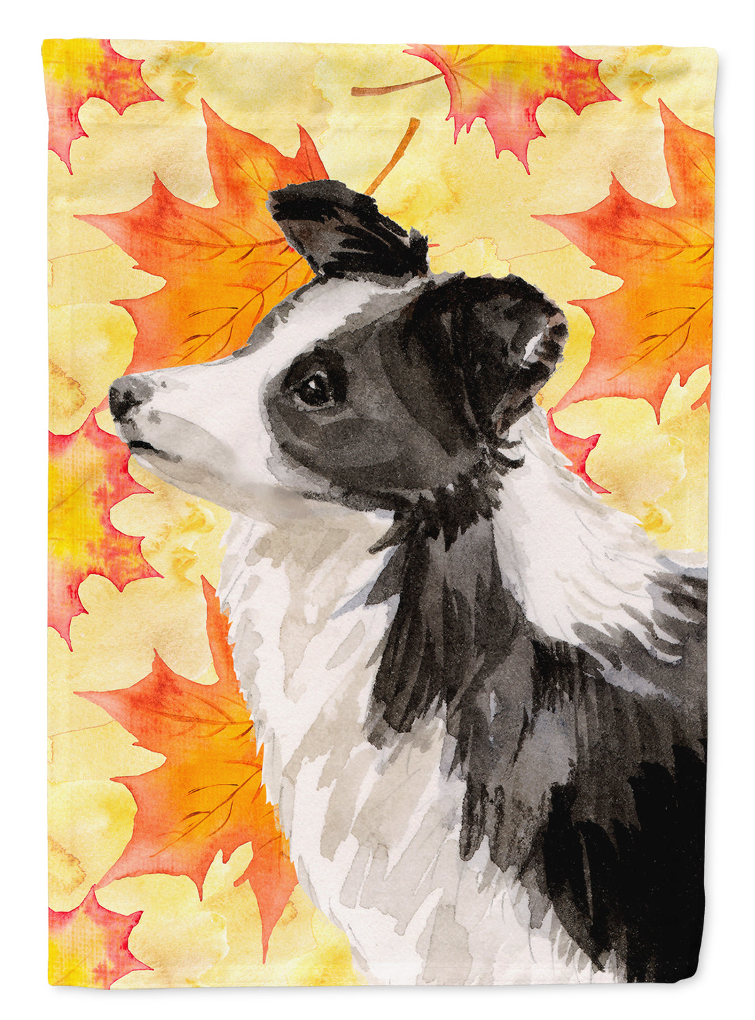 Border Collie Fall Flag Garden Size BB9513GF  the-store.com.