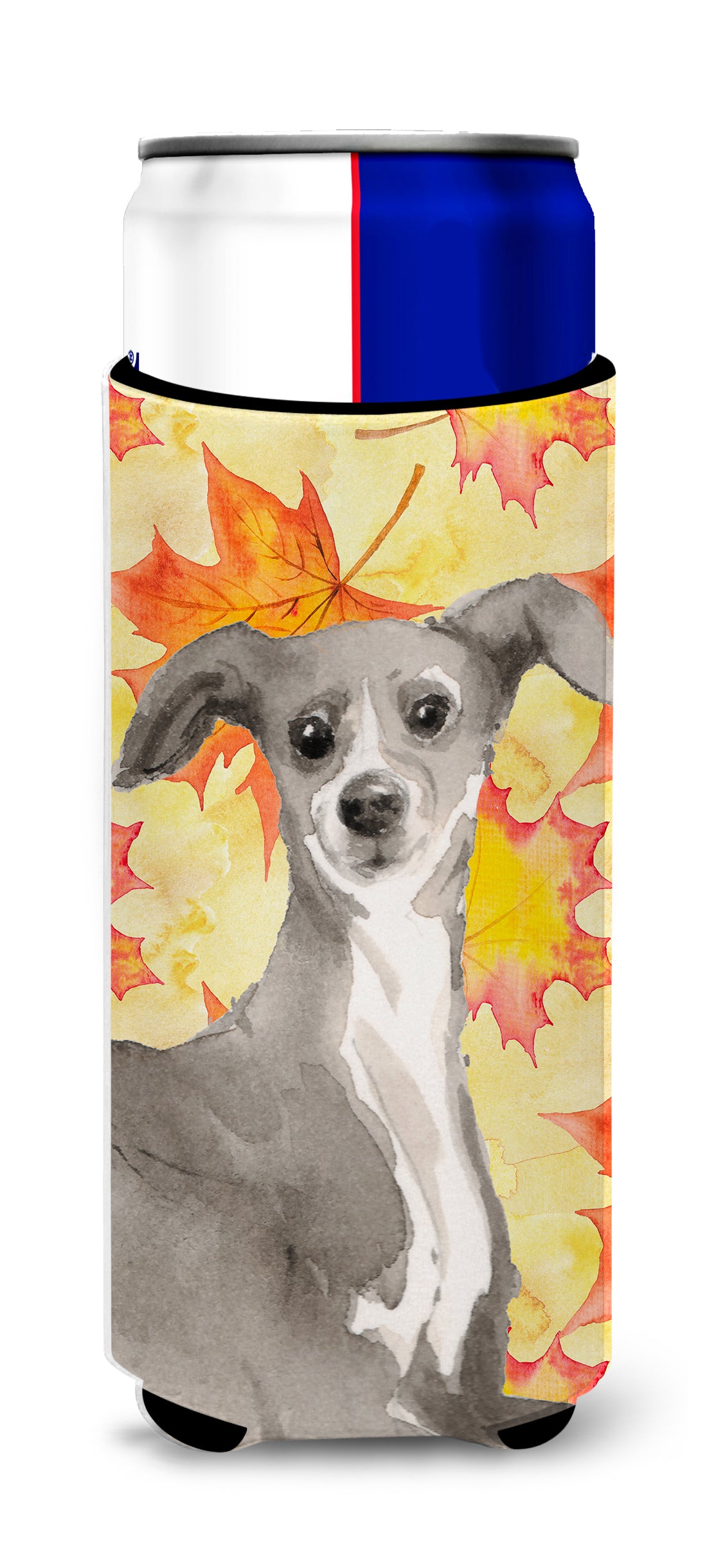 Italian Greyhound Fall  Ultra Hugger for slim cans BB9527MUK  the-store.com.