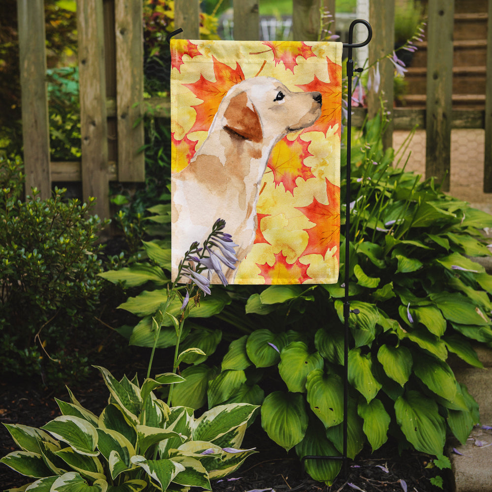 Yellow Labrador #2 Fall Flag Garden Size BB9528GF  the-store.com.