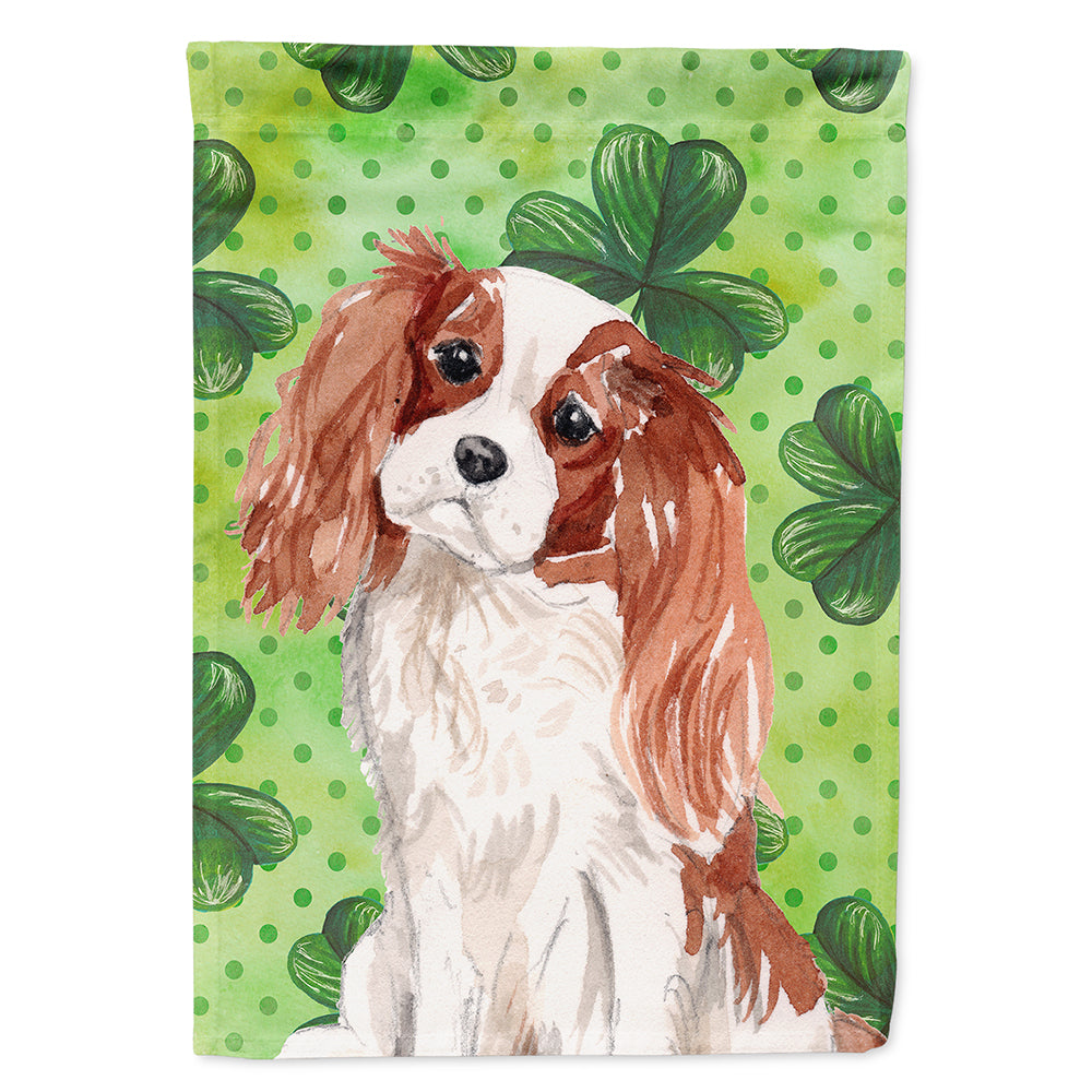 Blenheim Cavalier Spaniel St. Patrick's Flag Canvas House Size BB9533CHF  the-store.com.