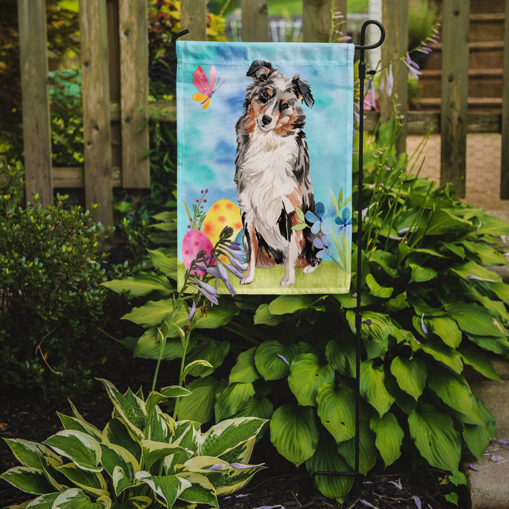 Australian Shepherd Easter Flag Garden Size BB9607GF  the-store.com.