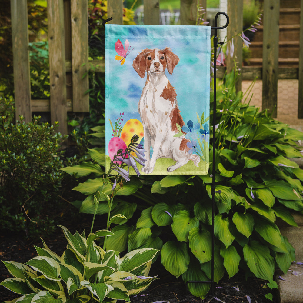 Brittany Spaniel Easter Flag Garden Size BB9609GF  the-store.com.