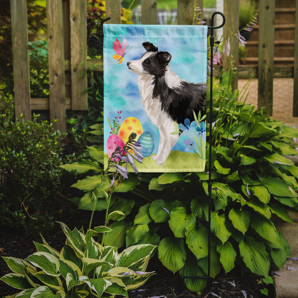 Border Collie Easter Flag Garden Size BB9618GF  the-store.com.