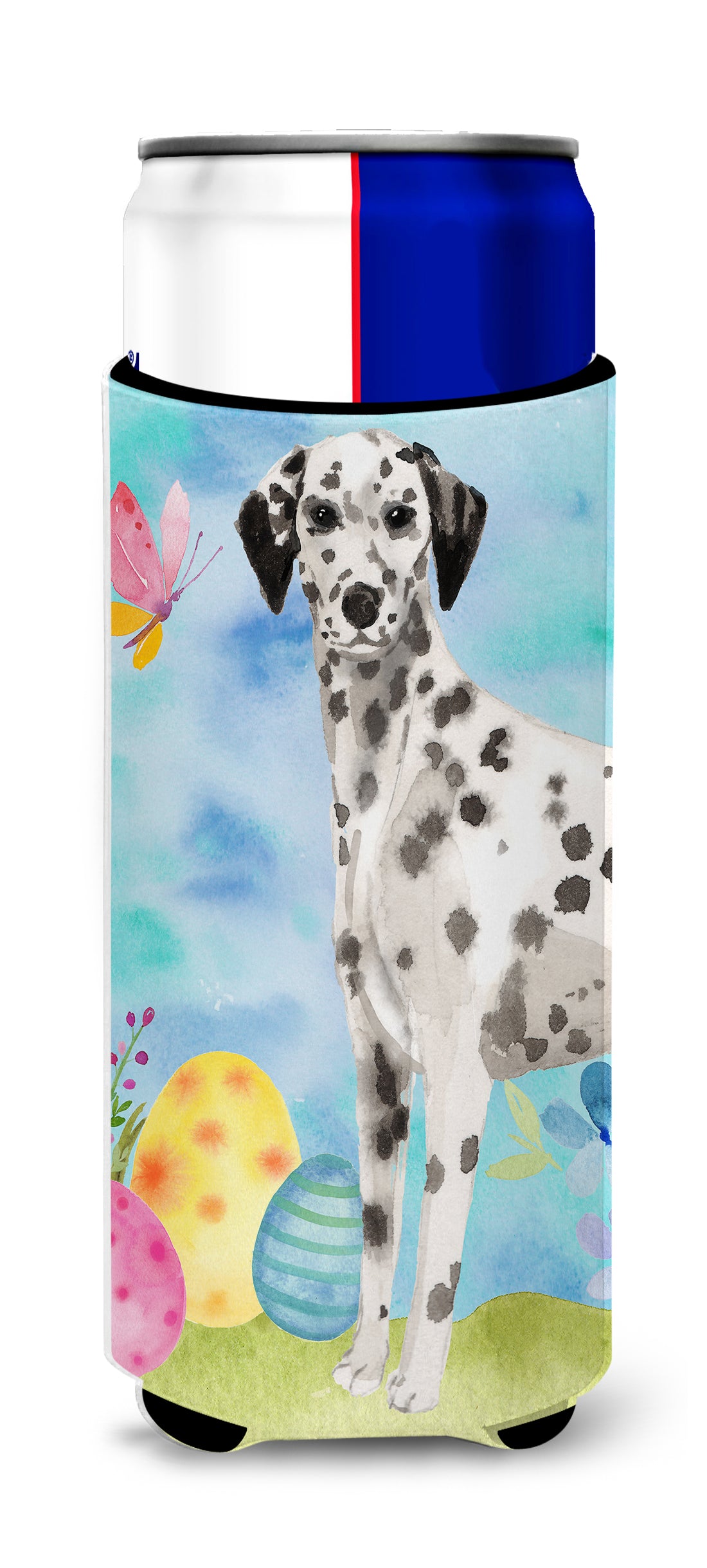 Dalmatian Easter  Ultra Hugger for slim cans BB9625MUK  the-store.com.