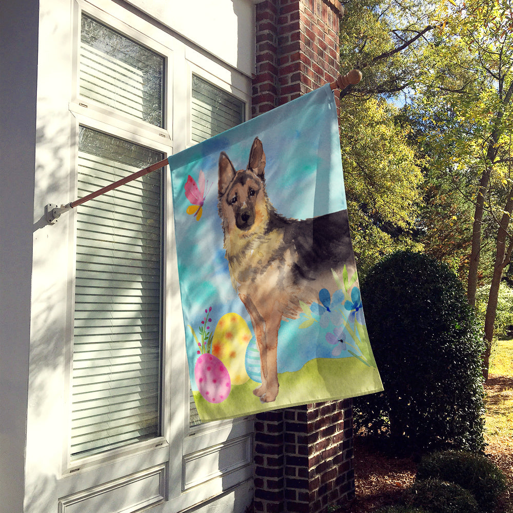 German Shepherd Easter Flag Canvas House Size BB9627CHF  the-store.com.