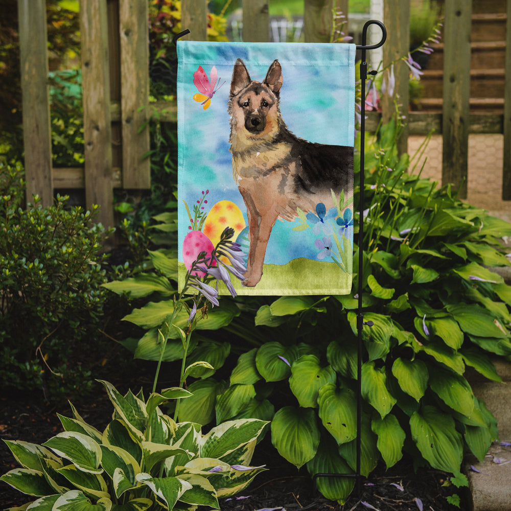 German Shepherd Easter Flag Garden Size BB9627GF  the-store.com.