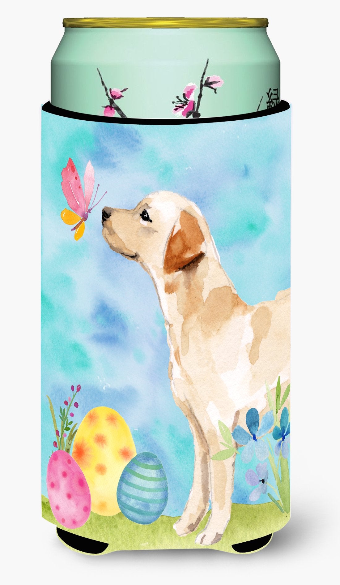 Yellow Labrador #2 Easter Tall Boy Beverage Insulator Hugger BB9632TBC by Caroline's Treasures