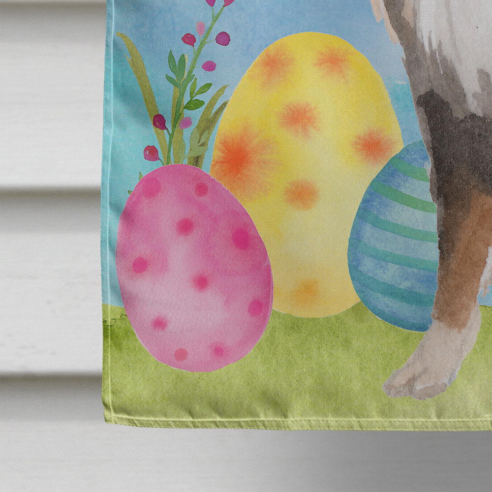 Long Haired Chihuahua Easter Flag Canvas House Size BB9633CHF  the-store.com.