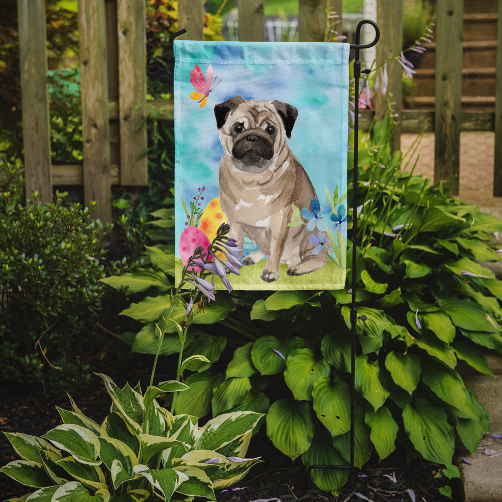 Fawn Pug Easter Flag Garden Size BB9635GF  the-store.com.