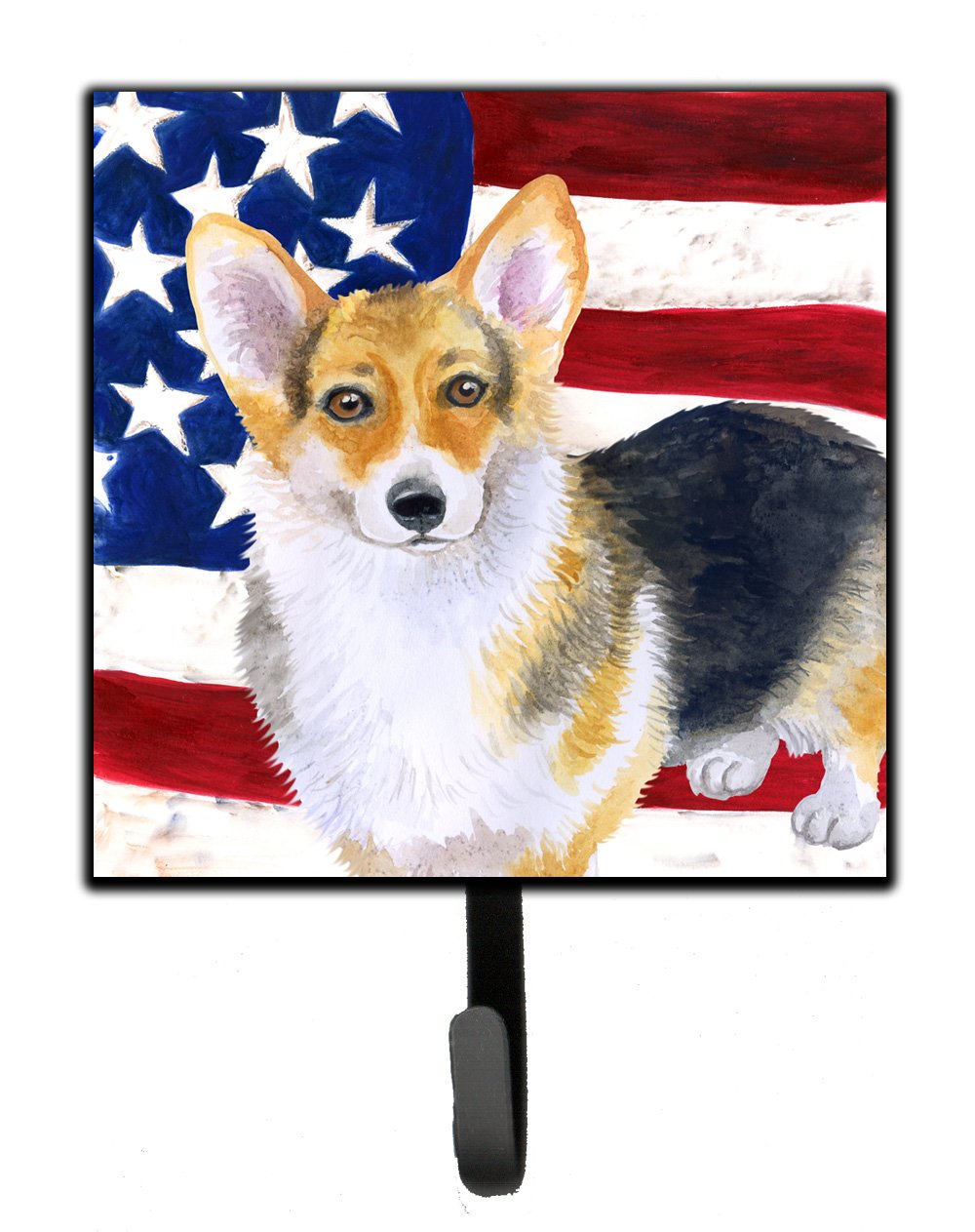 Pembroke Corgi Patriotic Leash or Key Holder BB9642SH4 by Caroline's Treasures