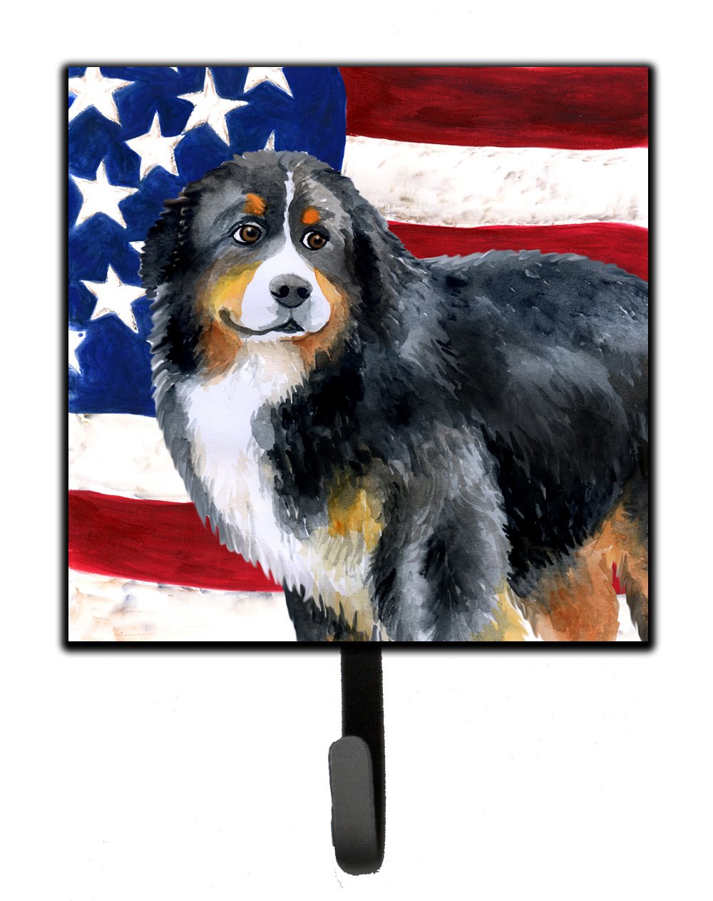 Bernese Mountain Dog Patriotic Leash or Key Holder BB9645SH4 by Caroline's Treasures