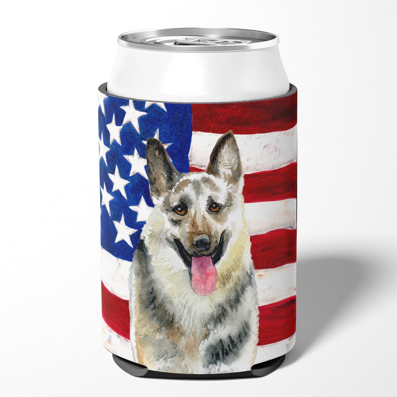 East-European Shepherd Patriotic Can or Bottle Hugger BB9649CC  the-store.com.