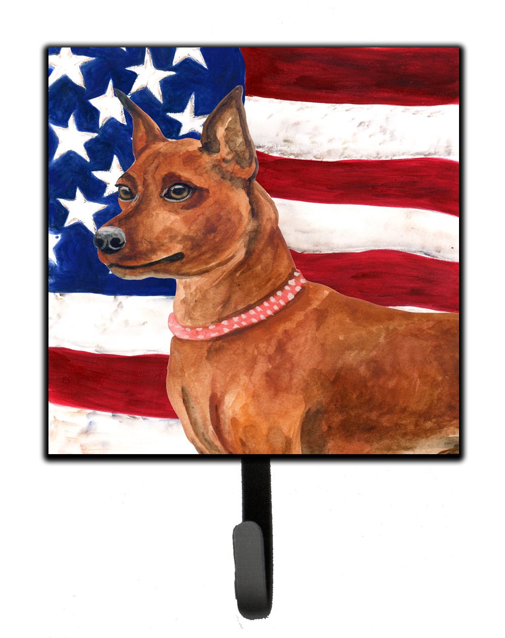 Miniature Pinscher Patriotic Leash or Key Holder BB9656SH4 by Caroline's Treasures