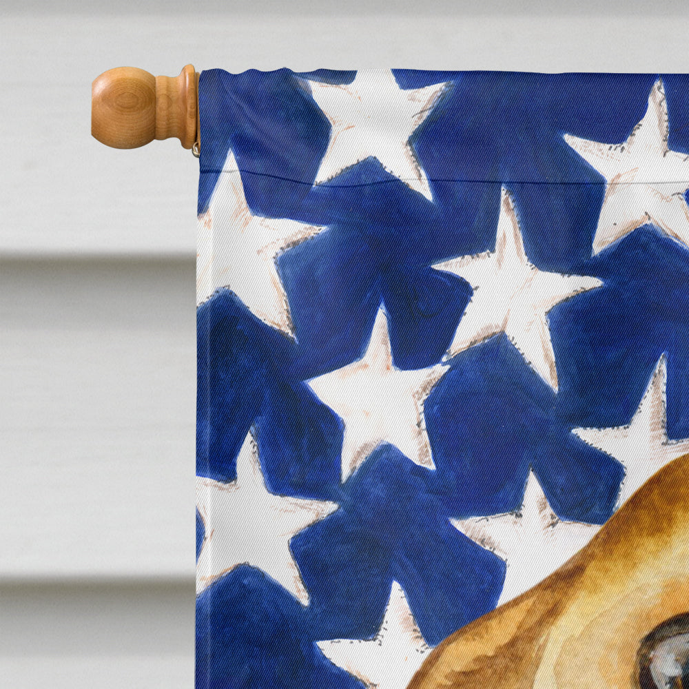 Chihuahua Patriotic Flag Canvas House Size BB9658CHF  the-store.com.