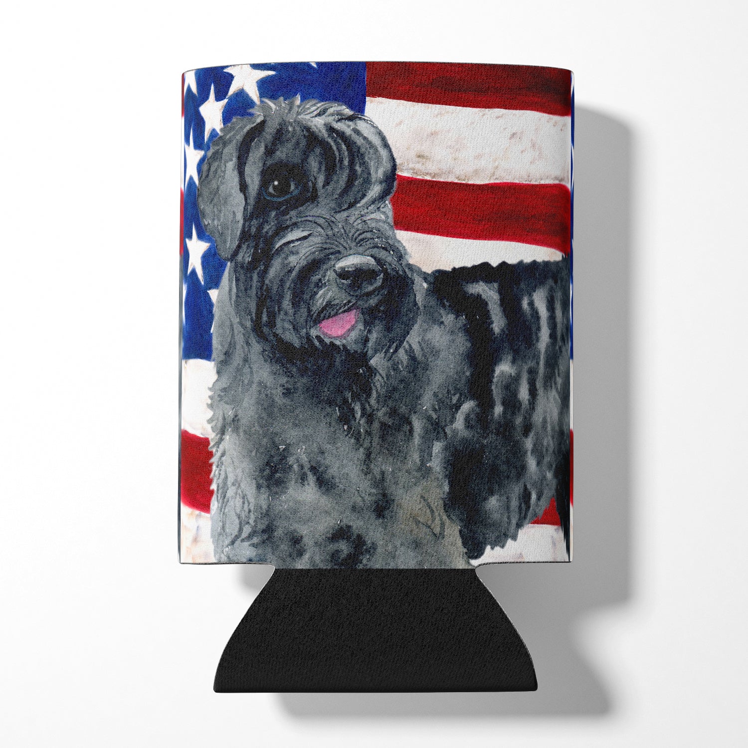 Giant Schnauzer Patriotic Can or Bottle Hugger BB9660CC  the-store.com.