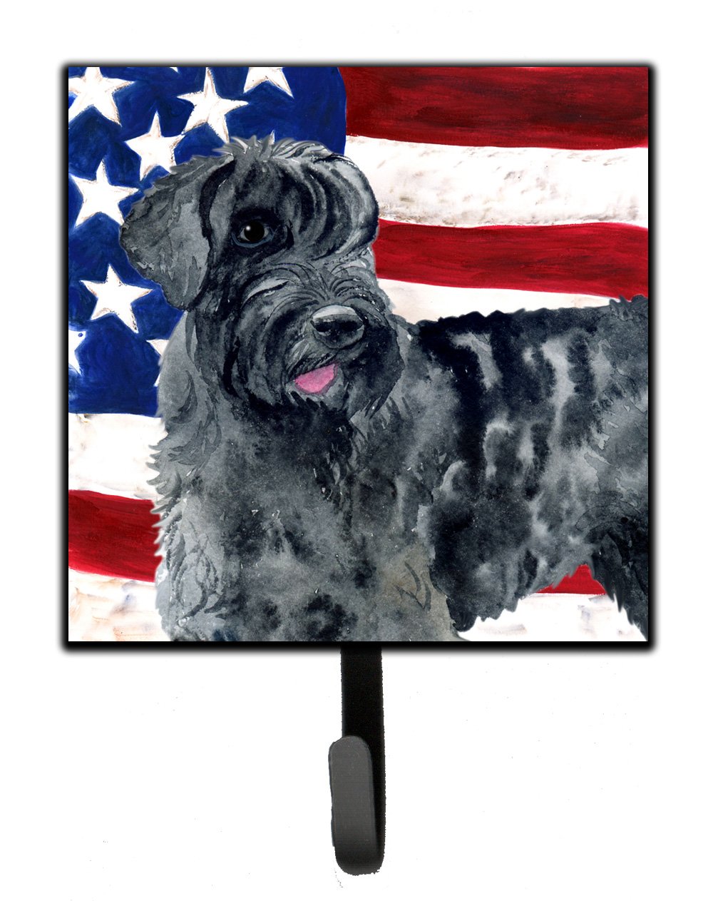 Giant Schnauzer Patriotic Leash or Key Holder BB9660SH4 by Caroline's Treasures