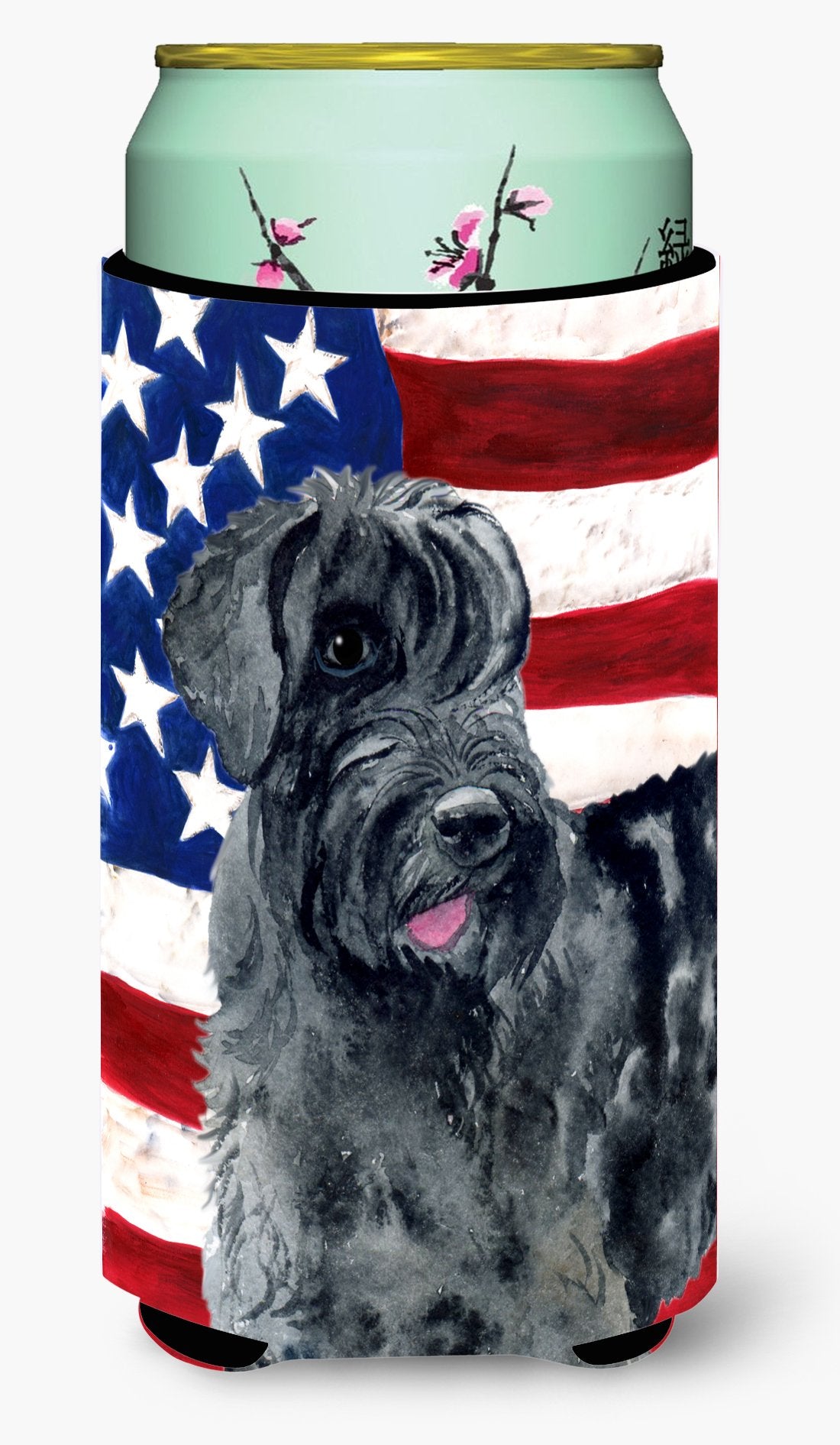 Giant Schnauzer Patriotic Tall Boy Beverage Insulator Hugger BB9660TBC by Caroline's Treasures