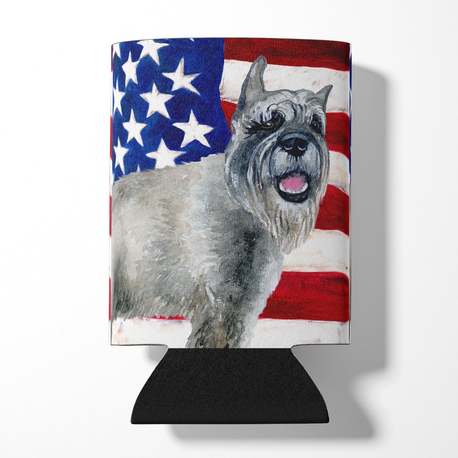 Schnauzer Patriotic Can or Bottle Hugger BB9662CC  the-store.com.