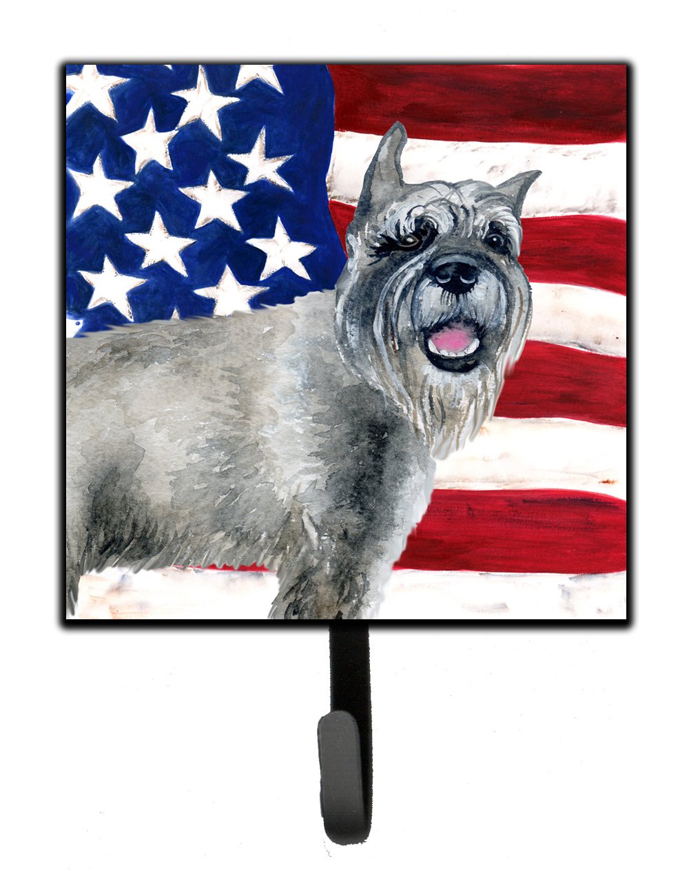 Schnauzer Patriotic Leash or Key Holder BB9662SH4 by Caroline's Treasures