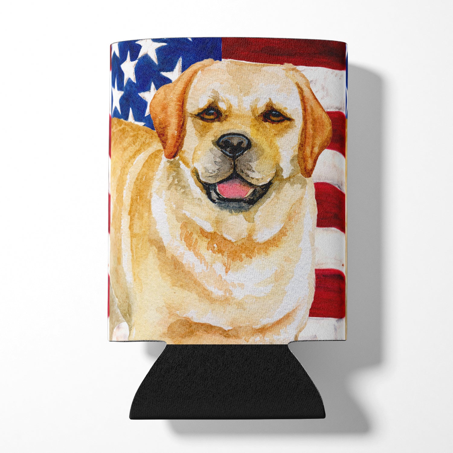 Golden Retriever Patriotic Can or Bottle Hugger BB9664CC  the-store.com.