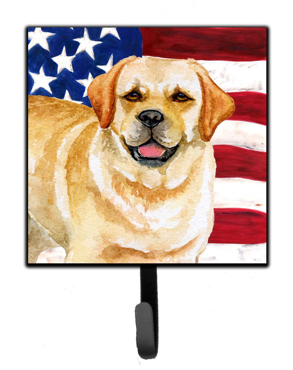 Golden Retriever Patriotic Leash or Key Holder BB9664SH4 by Caroline's Treasures