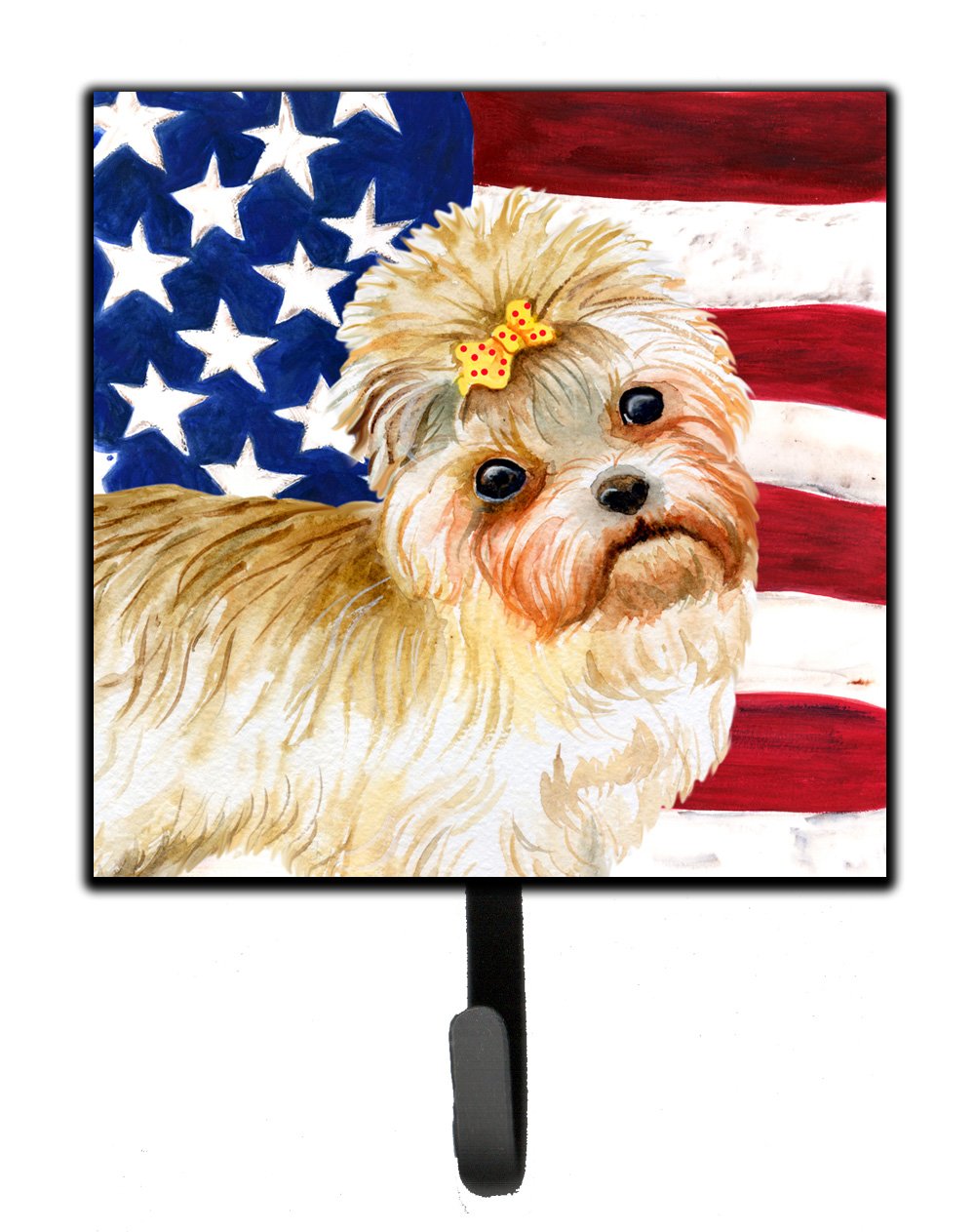 Morkie Patriotic Leash or Key Holder BB9668SH4 by Caroline's Treasures